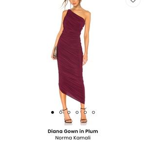 Revolve Burgundy Wine Dress